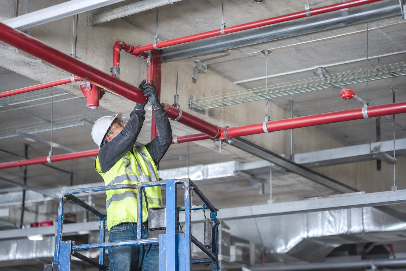 Turnkey fire protection installation project
