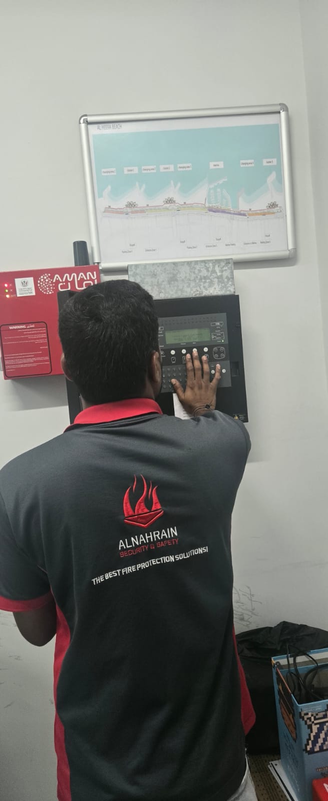 Alnahrain team on duty 16