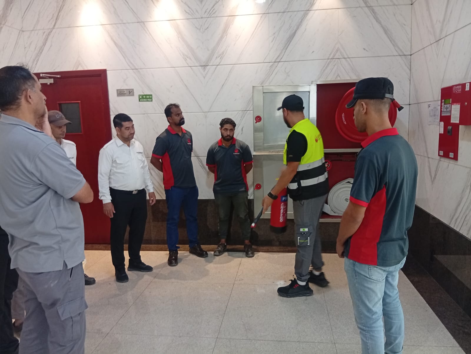 Alnahrain team on duty 19